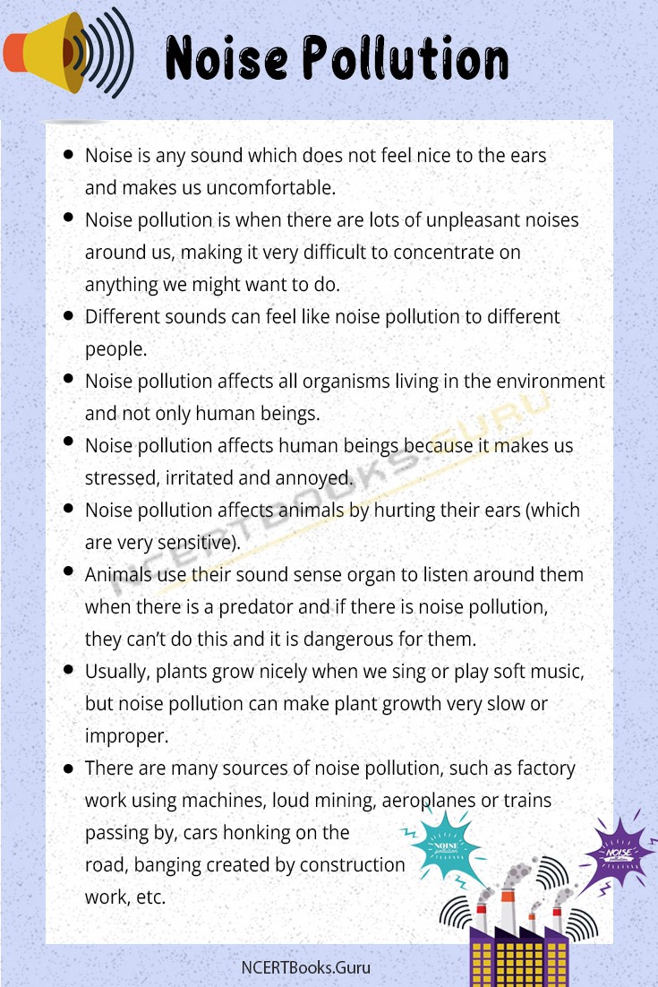 10 Lines on Noise Pollution 2