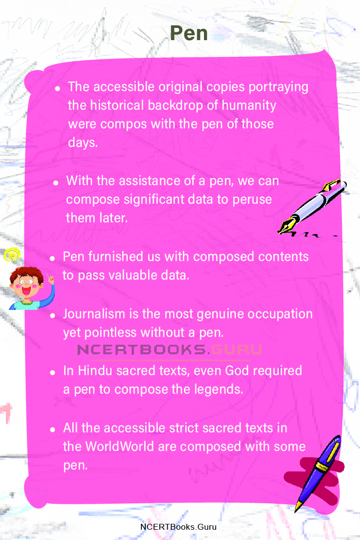 10 Lines on Pen 1