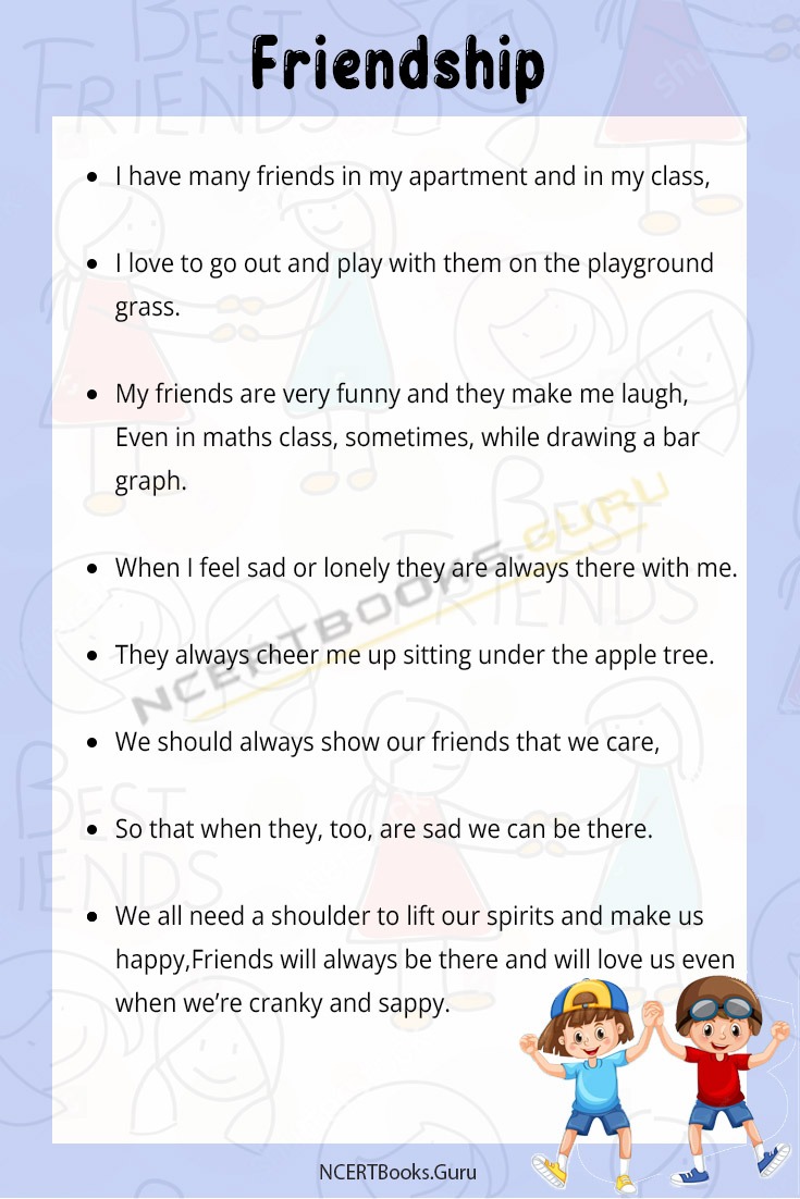 10 Lines on Poem on Friendship 2