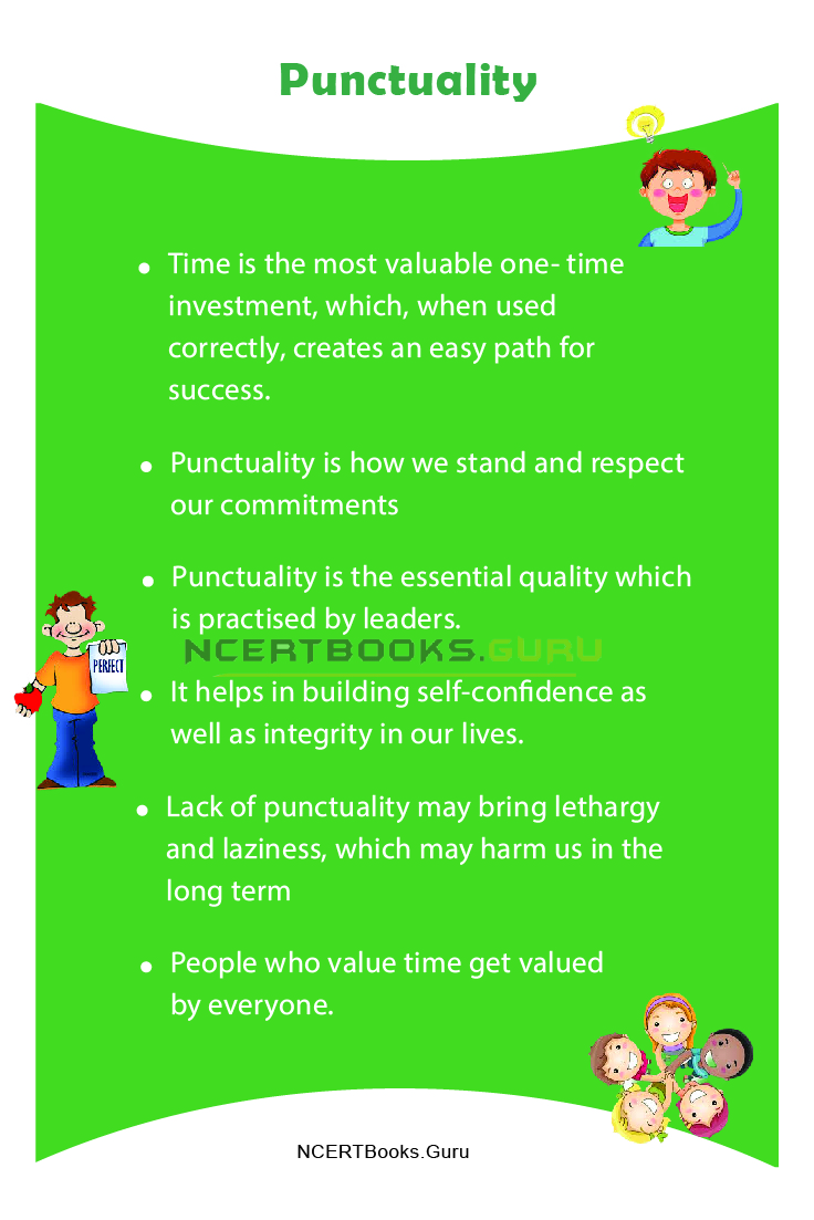 punctuality essay for class 7