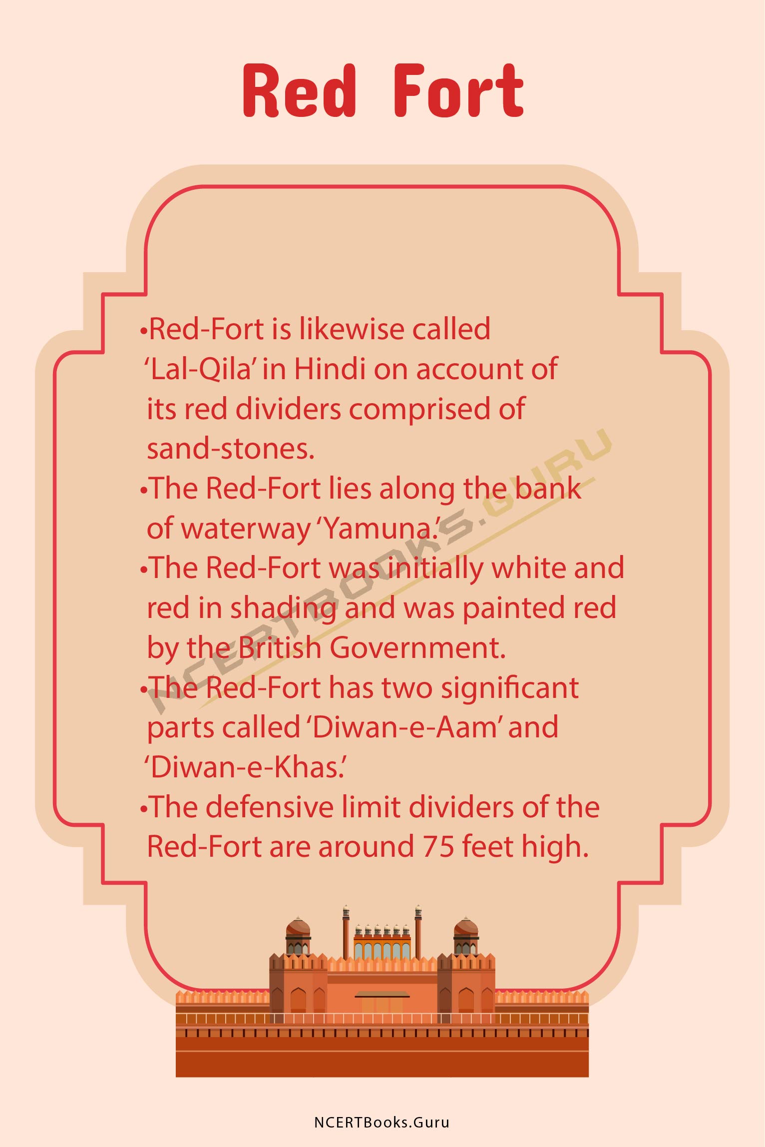 10 Lines on Red Fort 2