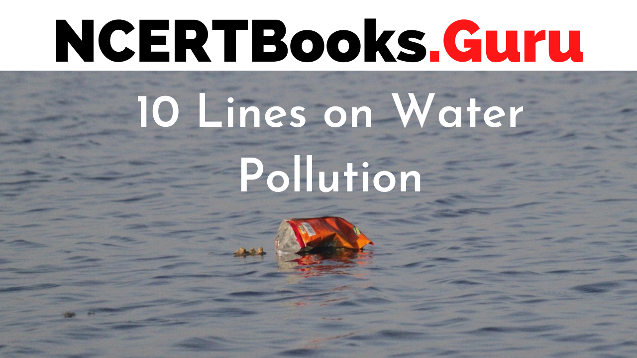 10 Lines on Water Pollution