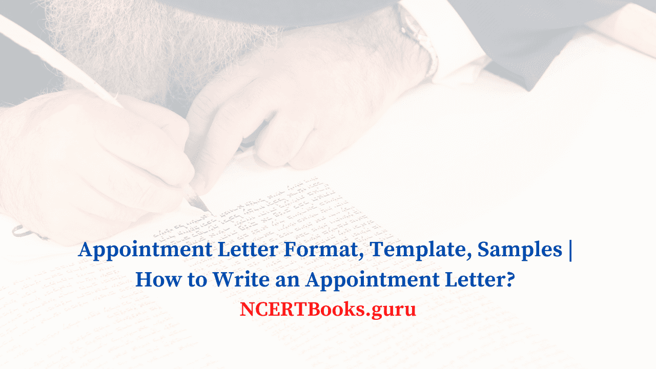 Appointment Letter