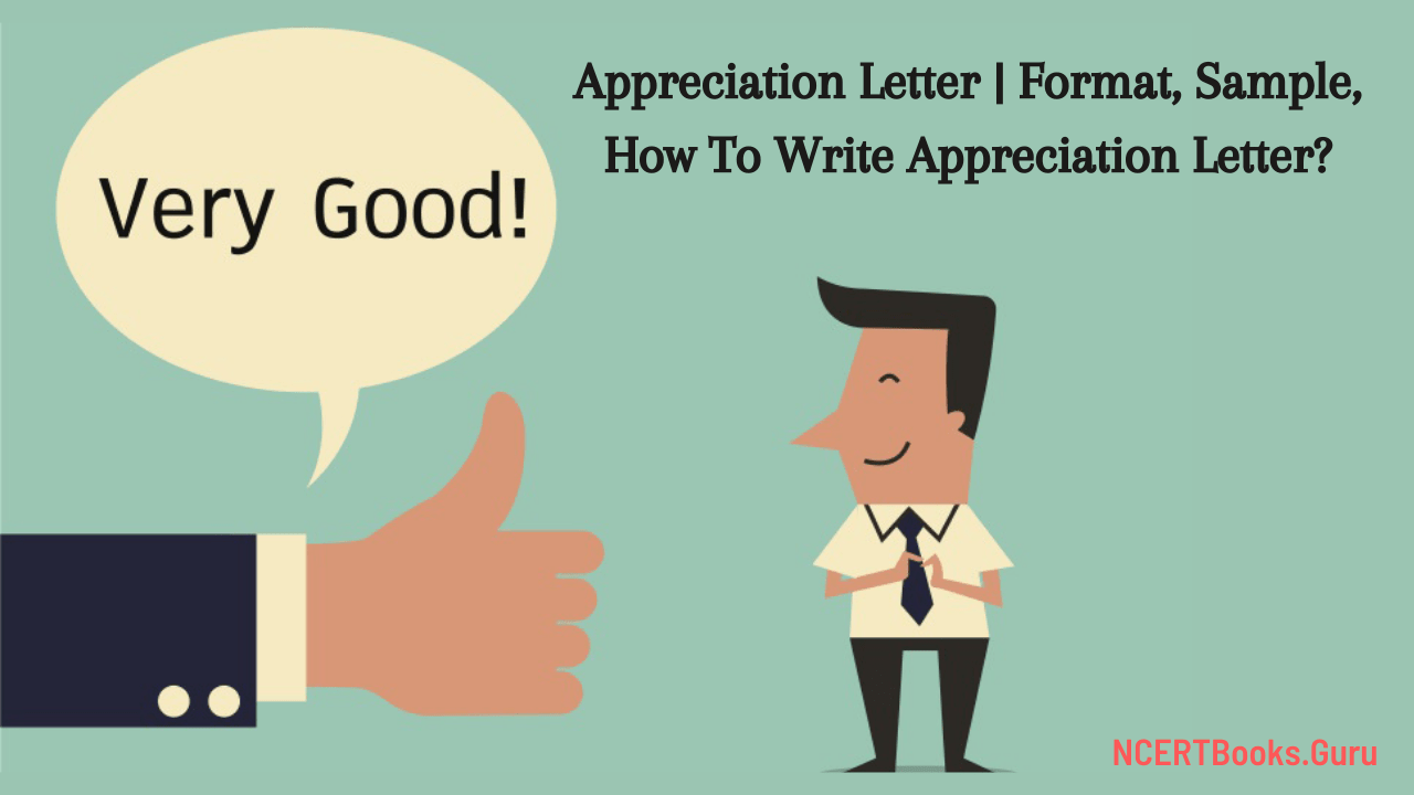 Appreciation letter format template and samples