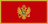 Montenegro country flag