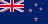 New Zealand country national flag