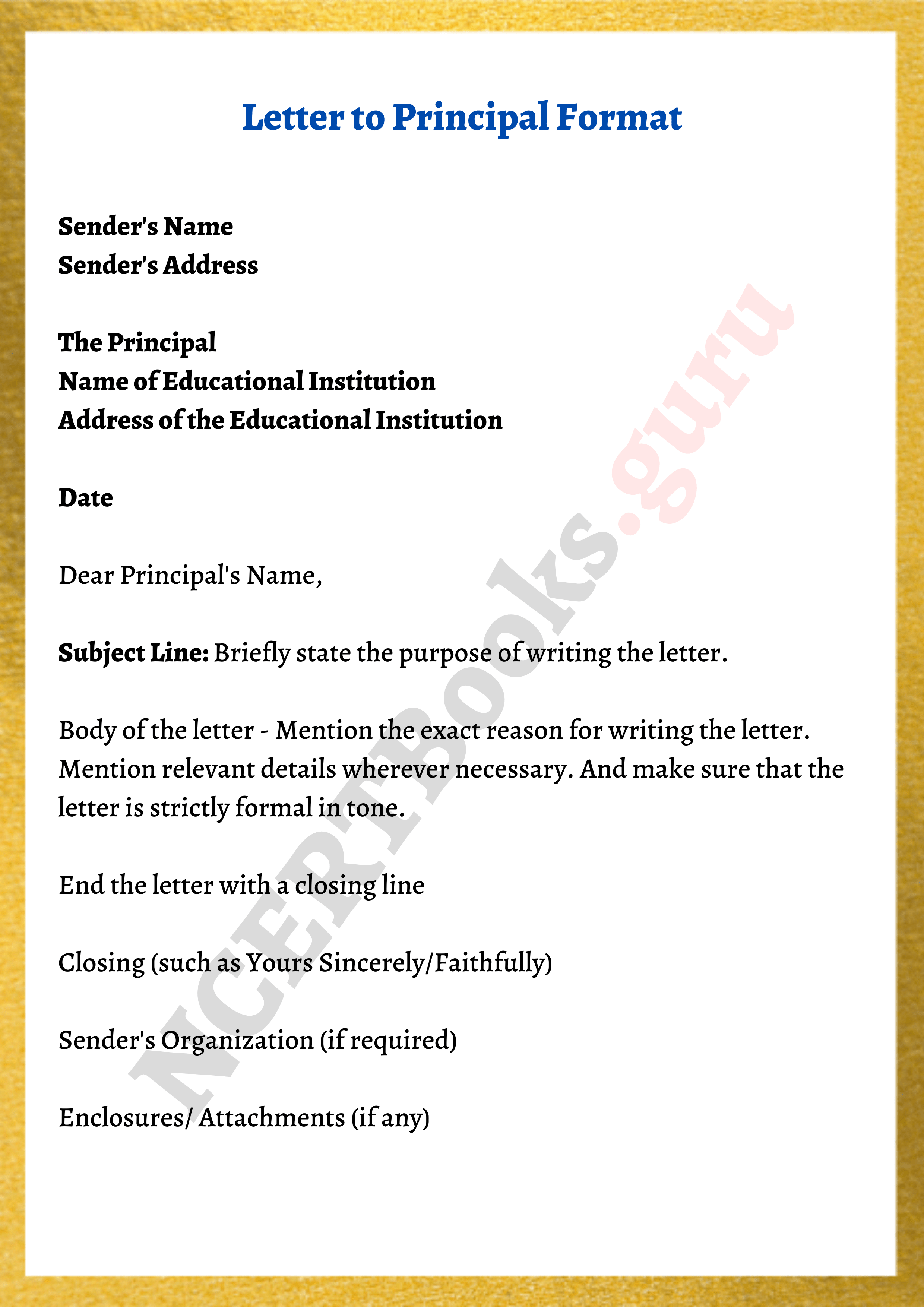 study certificate letter format
