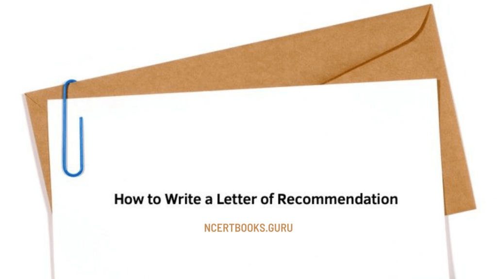 how to write a recommendation letter