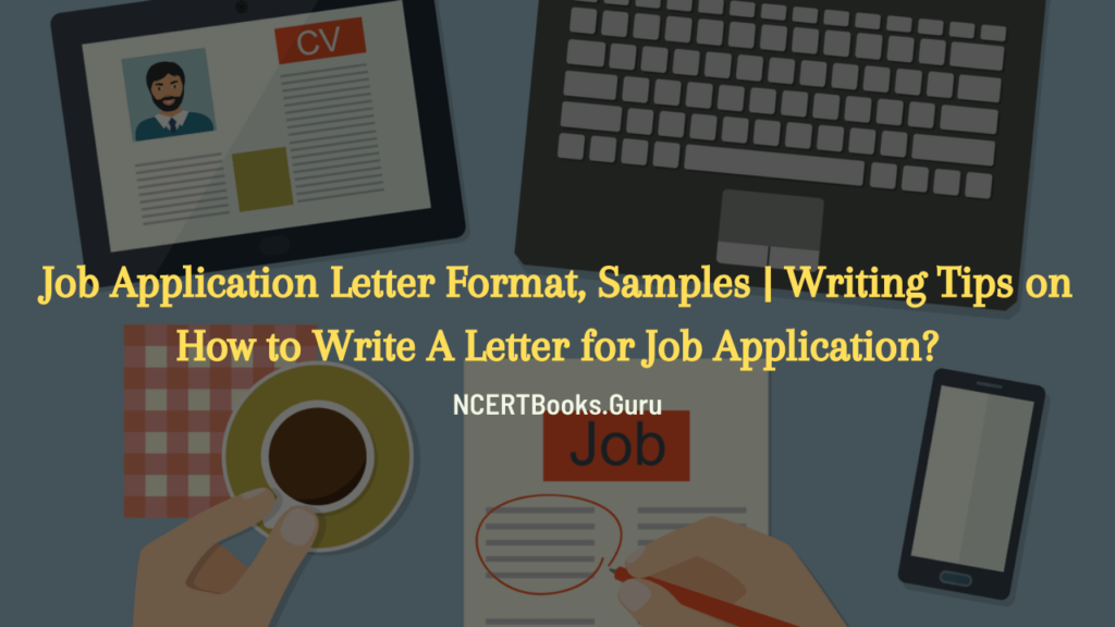 job application letter format and samples