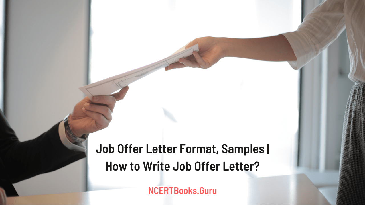 job offer letter writing tips, format, and samples