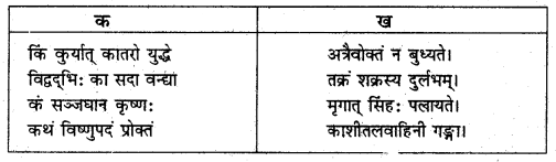 NCERT Solutions for Class 8 Sanskrit Chapter 15 प्रहेलिकाः Q2