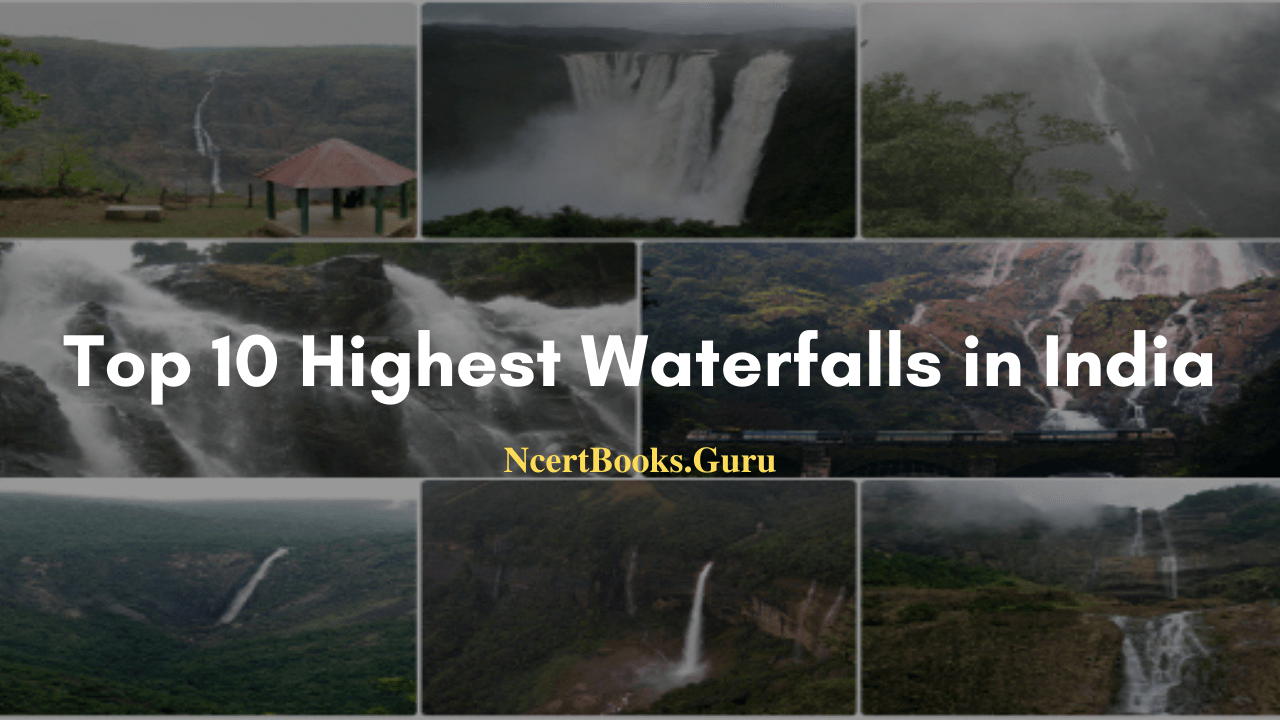 list of highest waterfalls in india