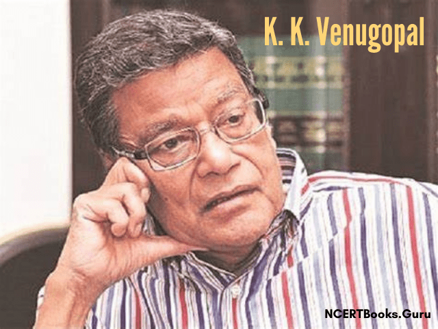 K. K. Venugopal Attorney General of India 2021