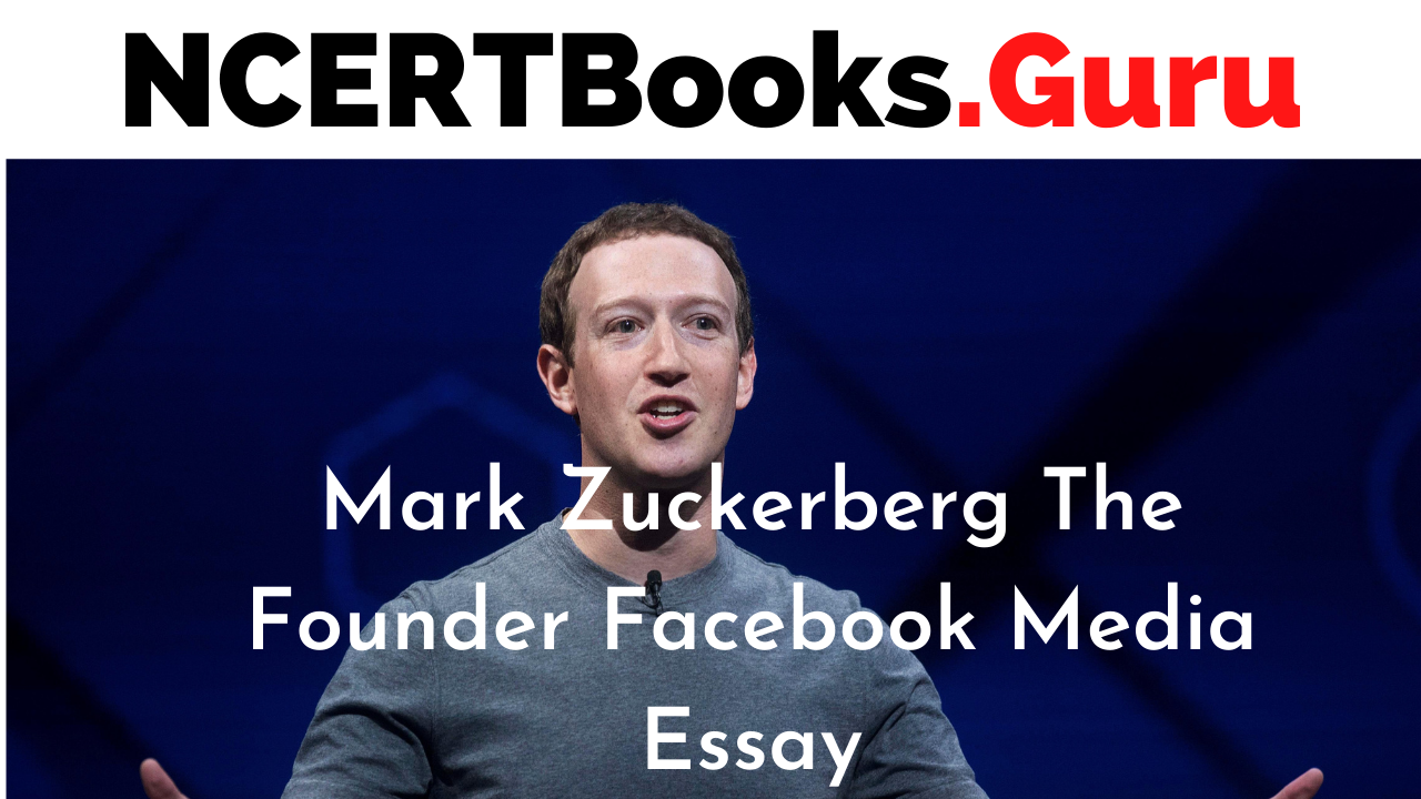 Mark Zuckerberg The Founder Facebook Media Essay