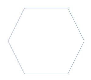 hexagon shape