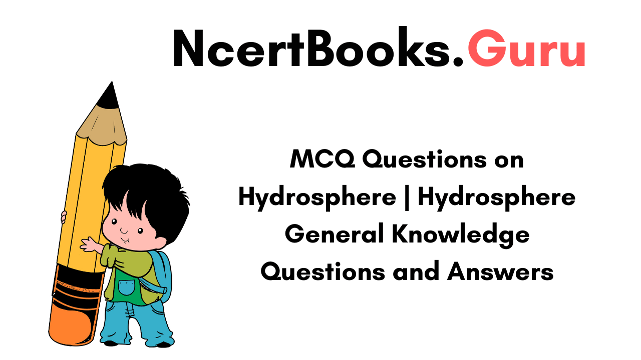 MCQ Questions on Hydrosphere