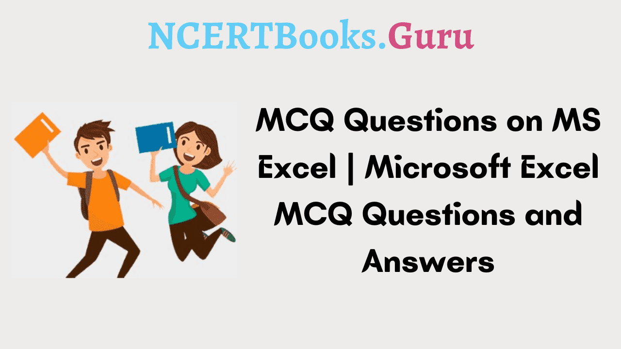 MCQ Questions on MS Excel