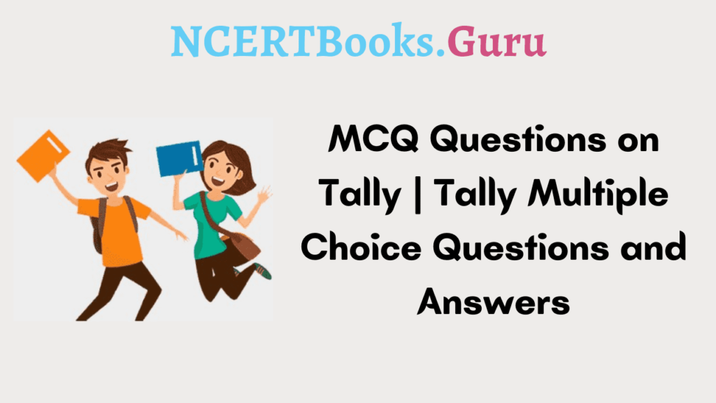 MCQ Questions on Tally