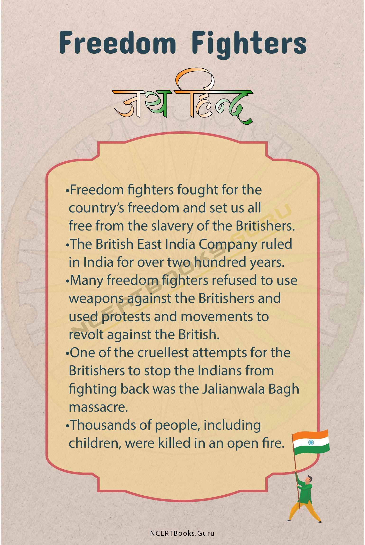 freedom fighters essay 10 lines