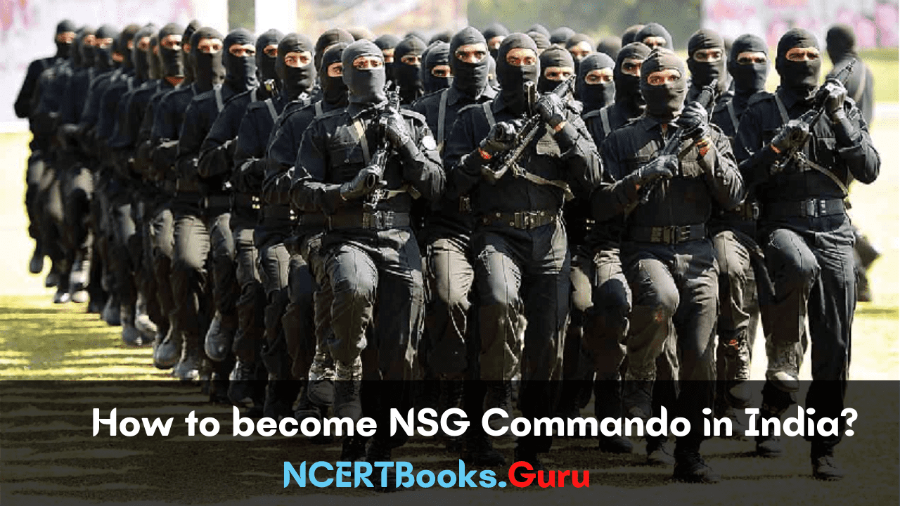 How to become NSG Commando in India