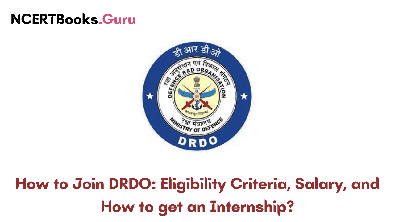 How to join DRDO