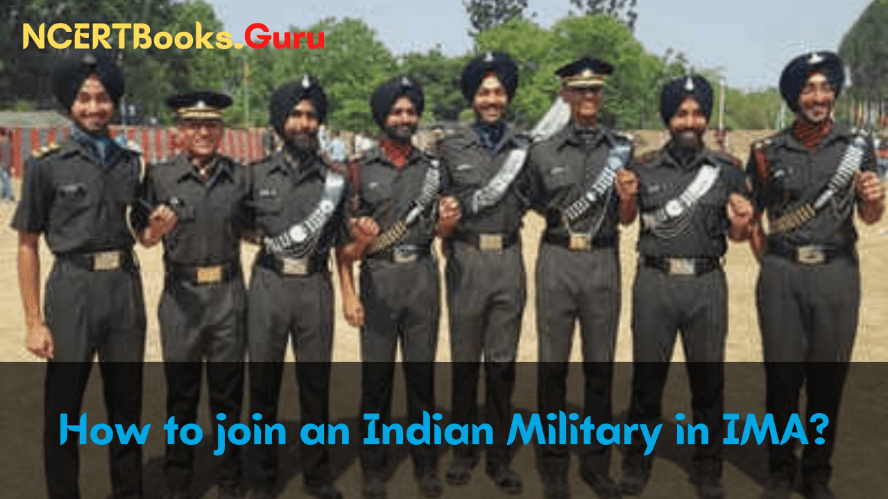 How to join an Indian Military in IMA
