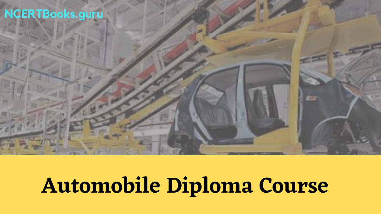 Automobile Diploma Course