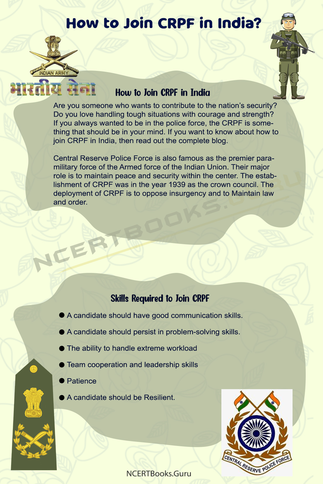 How to Join CRPF in India?