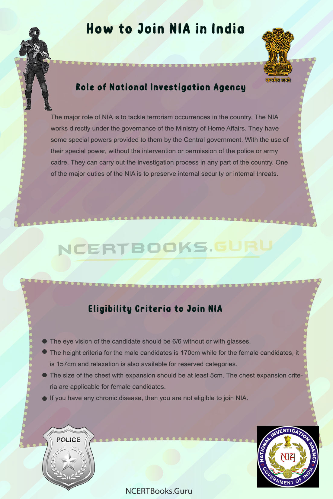 How to Join NIA in India