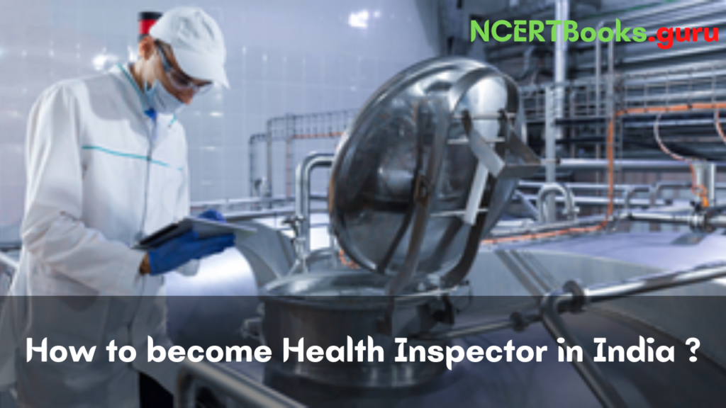 How to become Health Inspector in India