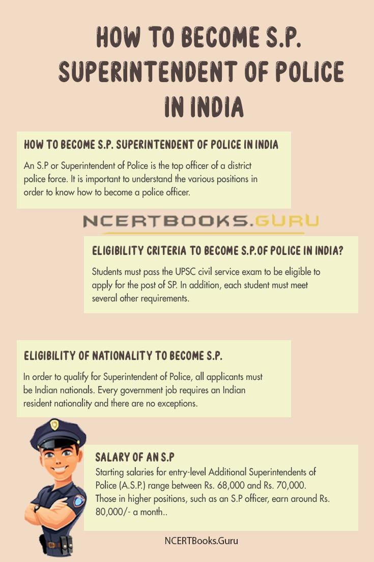 How to become SP Superintendent of Police in India