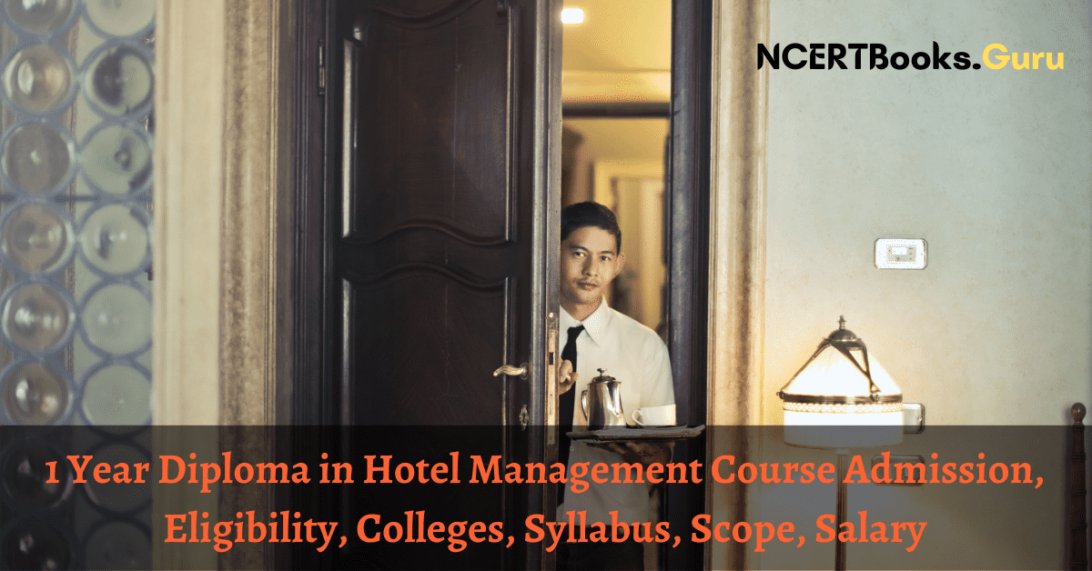 1 Year Diploma in Hotel Management