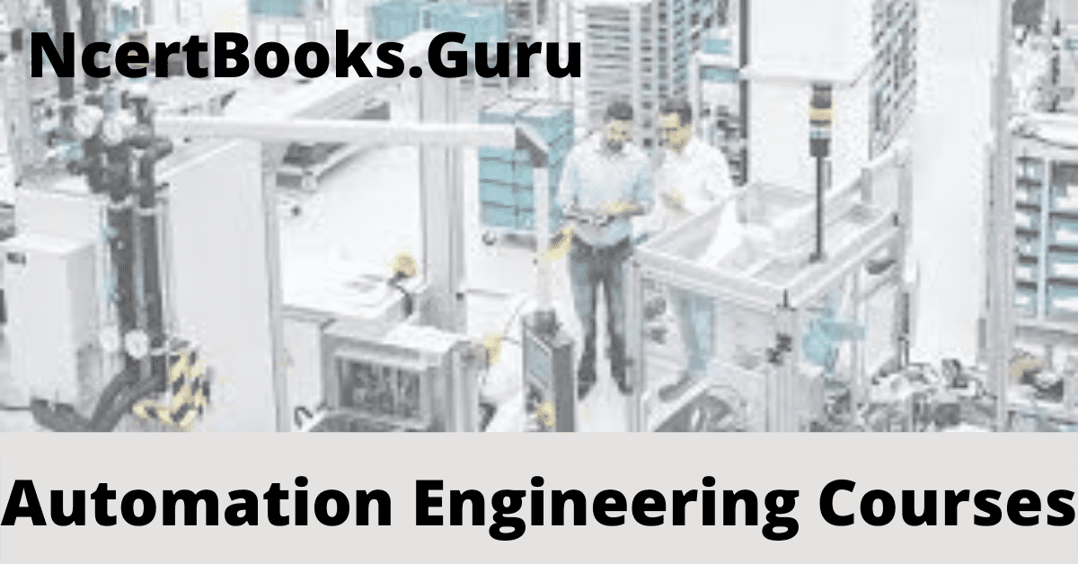 Automation Engineering Courses