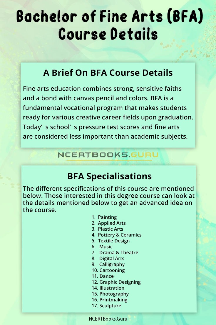 BFA Course Details 1
