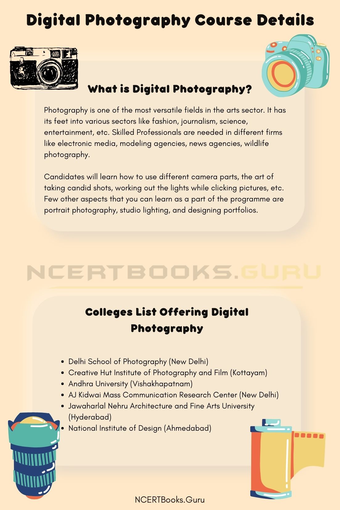 Digital Photography Course Details
