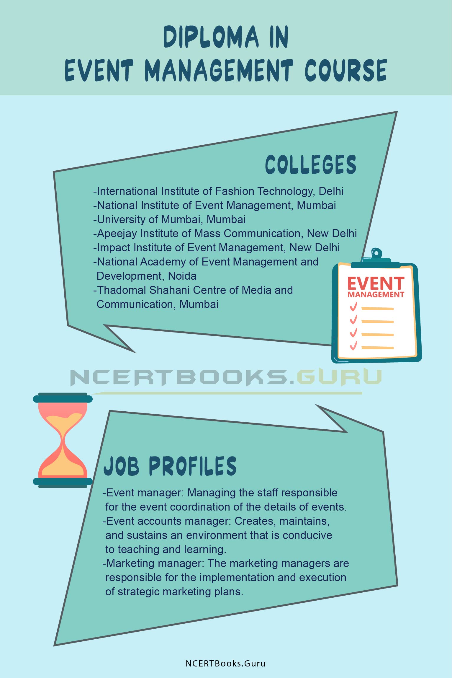 Diploma in Event Management Course Details