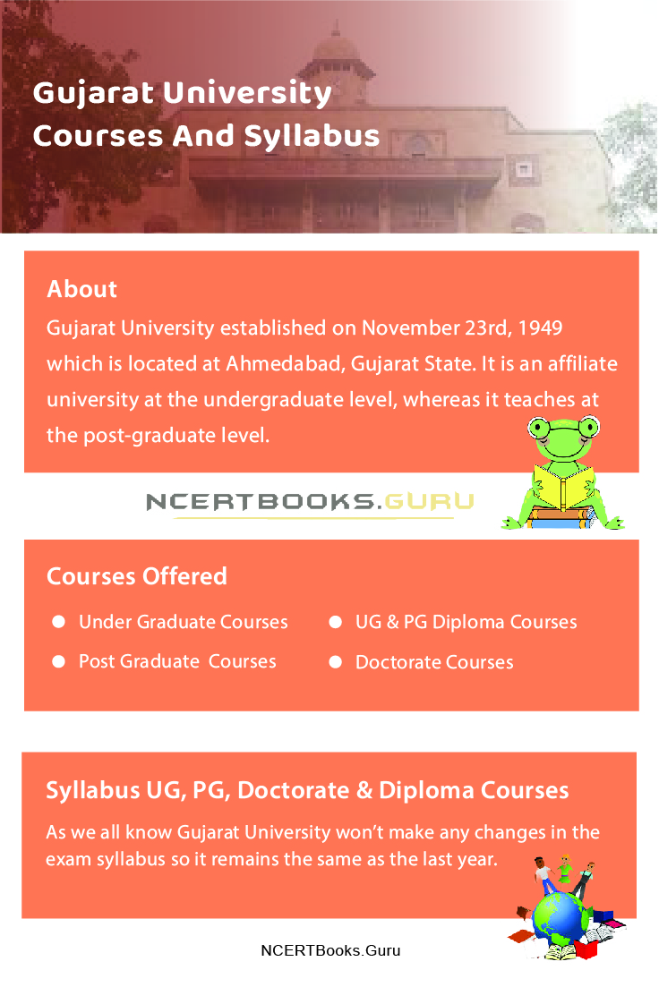 Gujarat University Courses And Syllabus