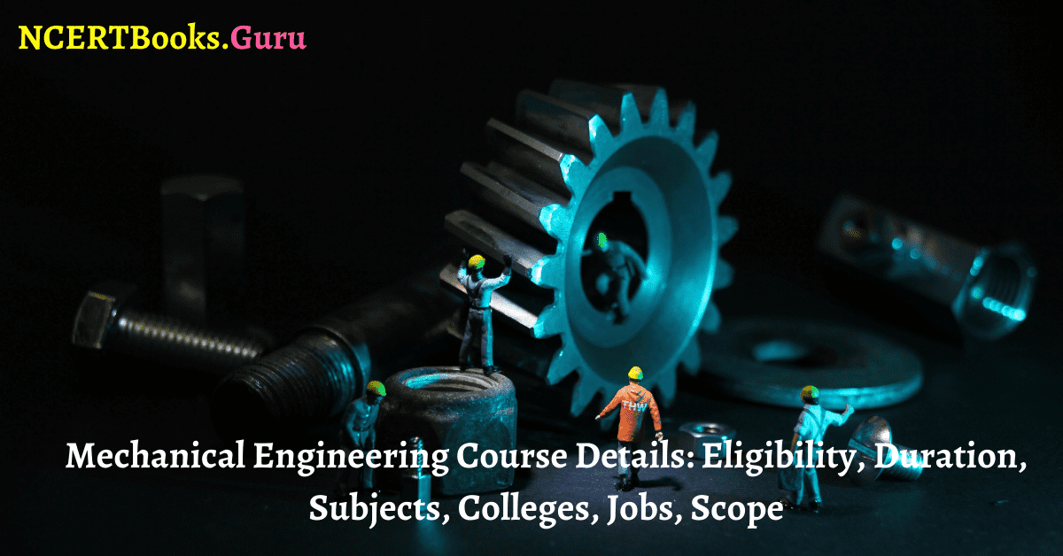 Mechanical Engineering Courses