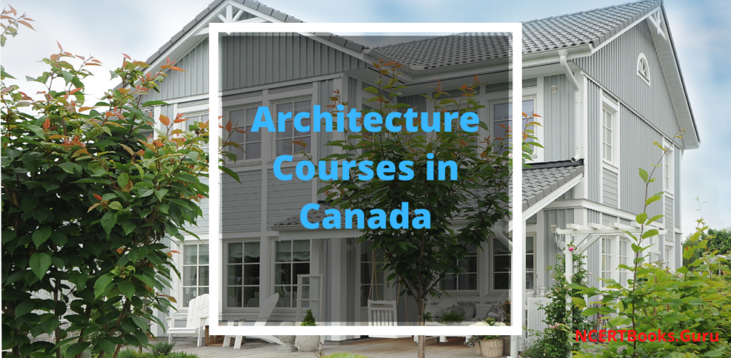 Architecture courses in Canada