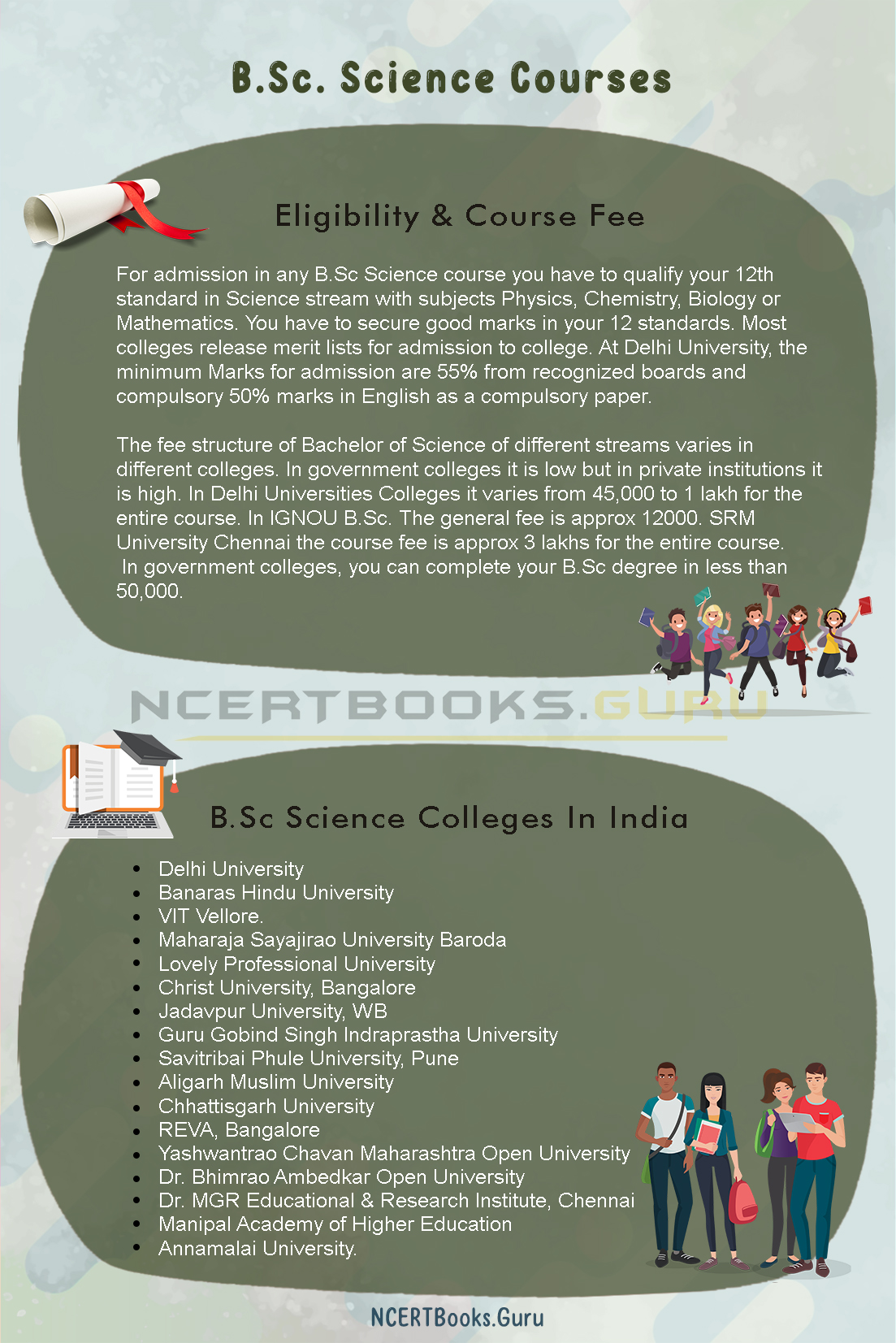 B.Sc. Science Courses