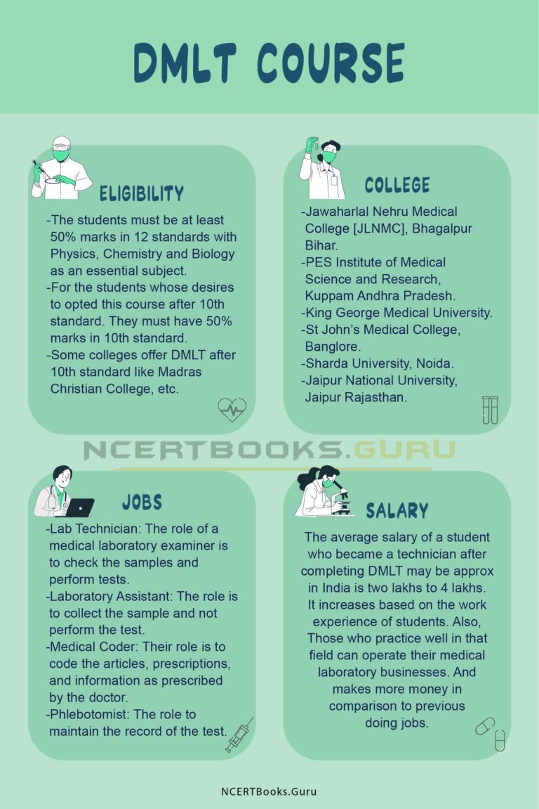 DMLT Course Details Eligibility Jobs Admission Duration Fee Structure