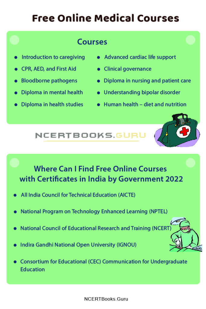 free online medical courses with free certificates