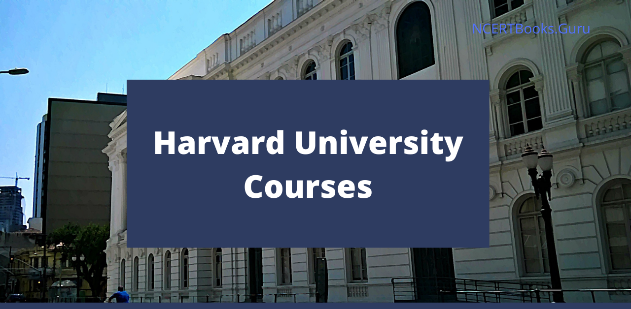 Harvard University Courses