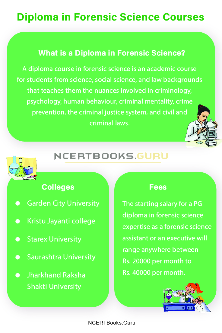 Diploma in Forensic Science Courses in India
