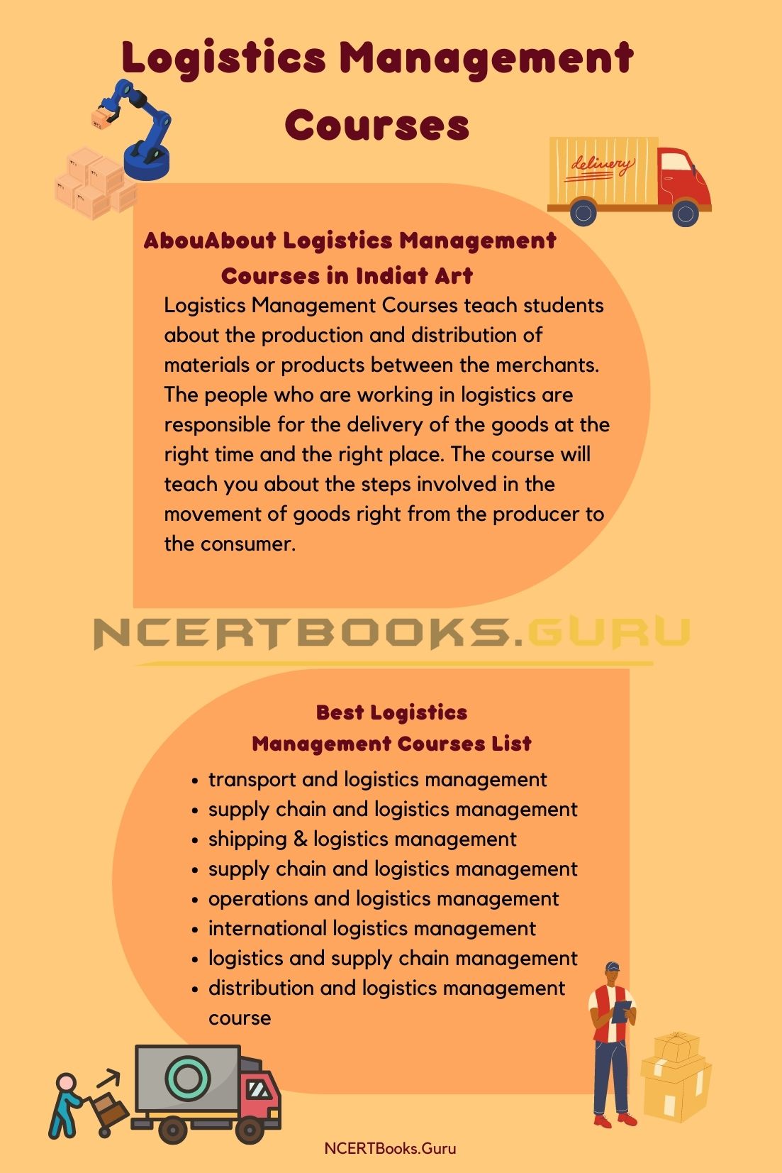 Logistics Management Courses in India Duration Fees Colleges Career