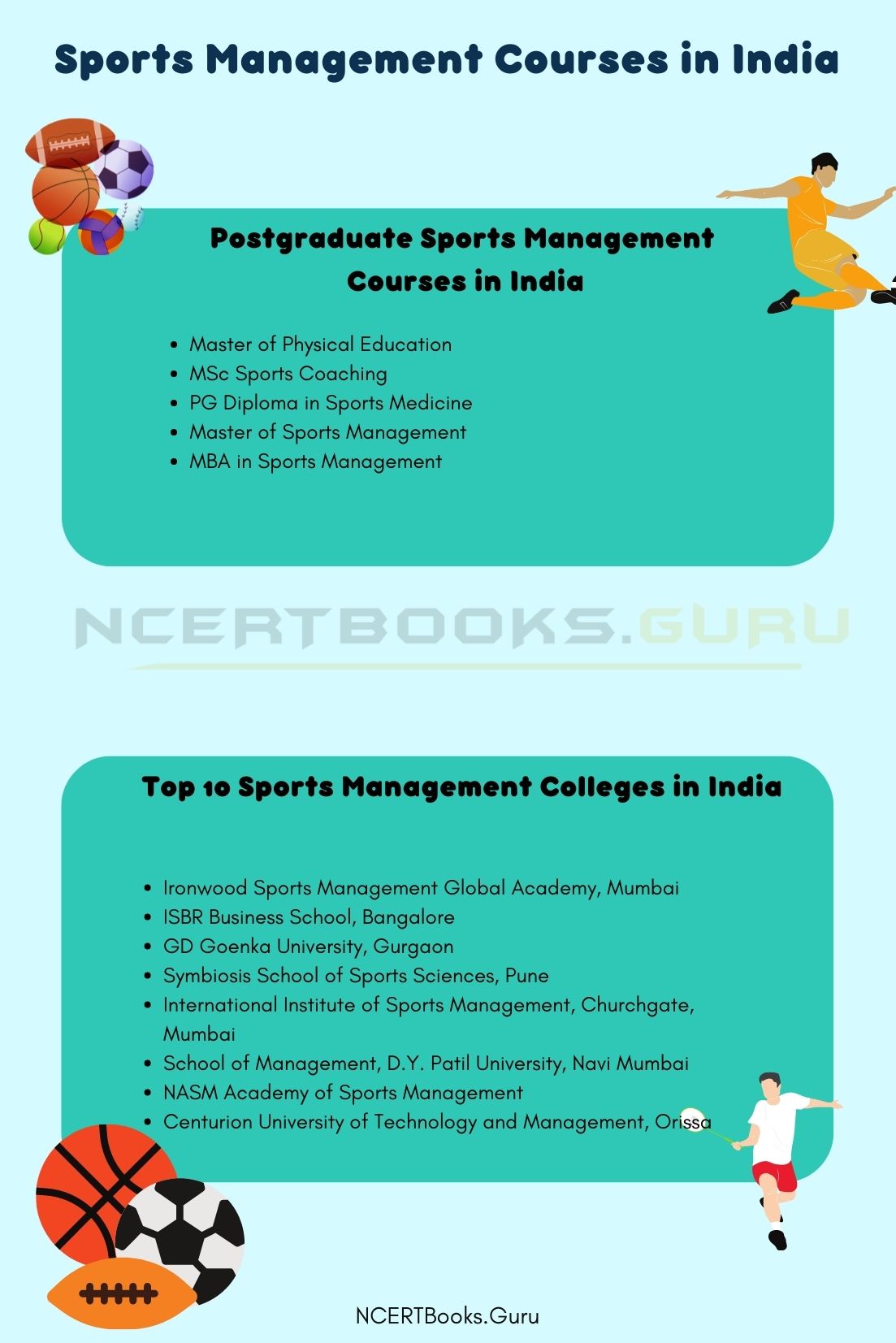 Sports Management Courses in India 1