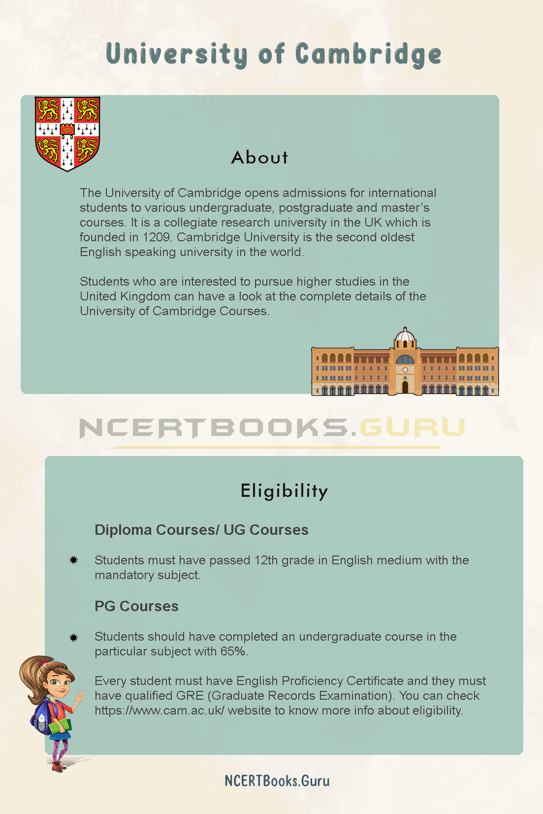 University of Cambridge Courses 1