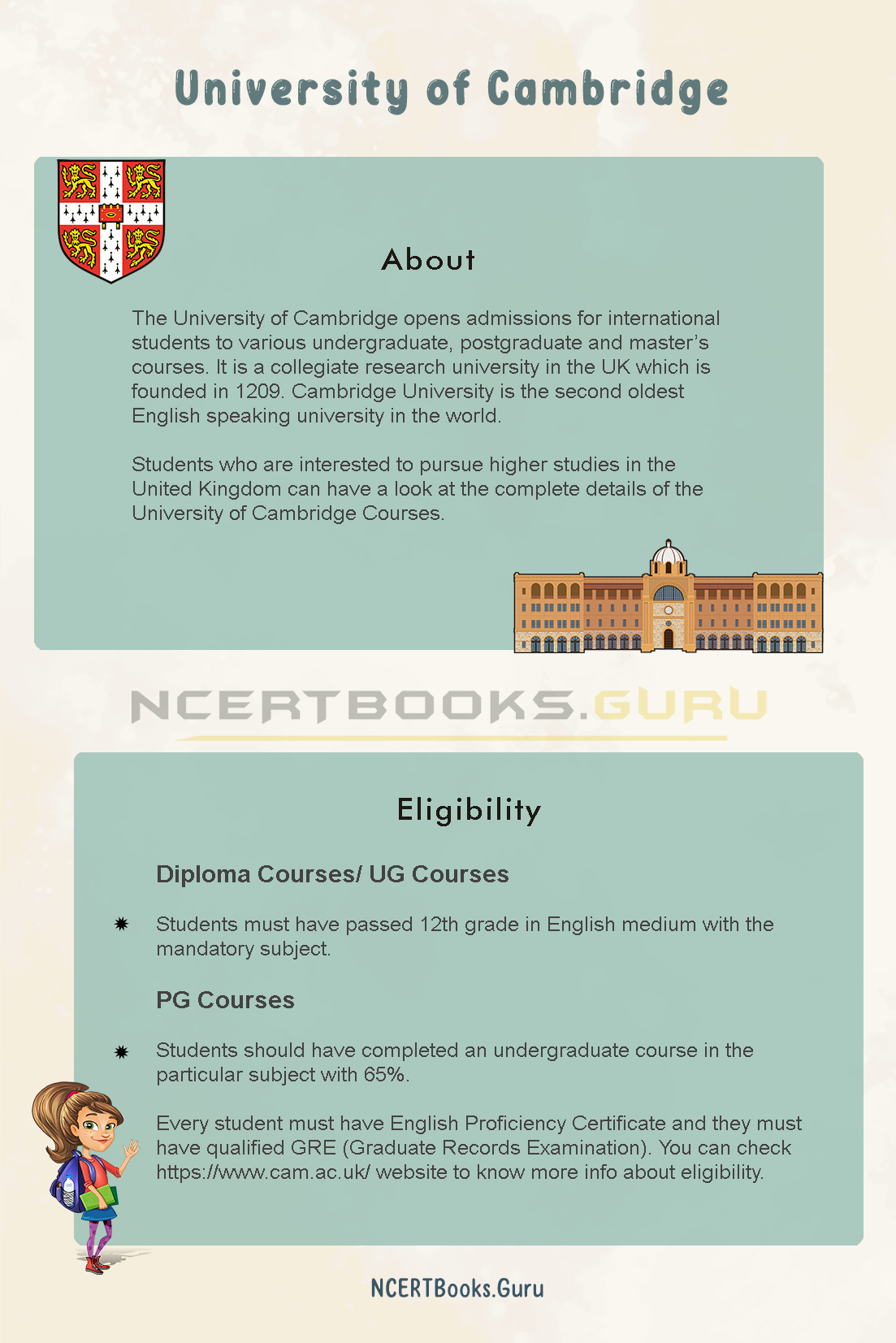 Cambridge University Courses Online | Fees, Admissions, Eligibility