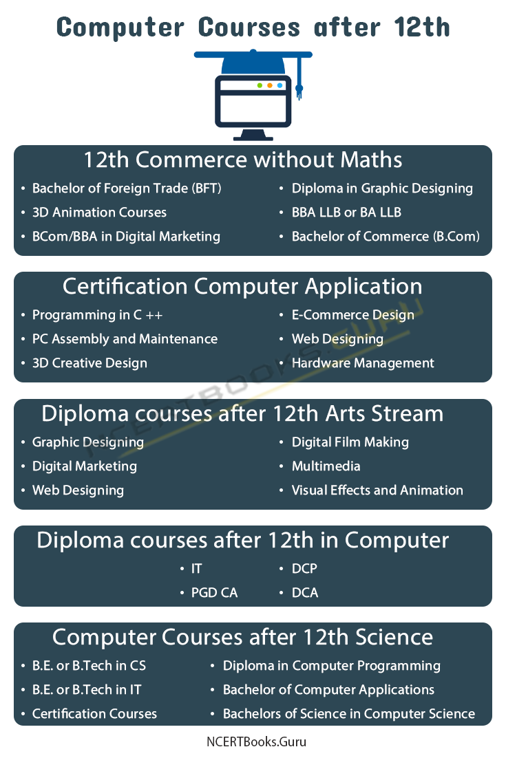 computer courses after 12th