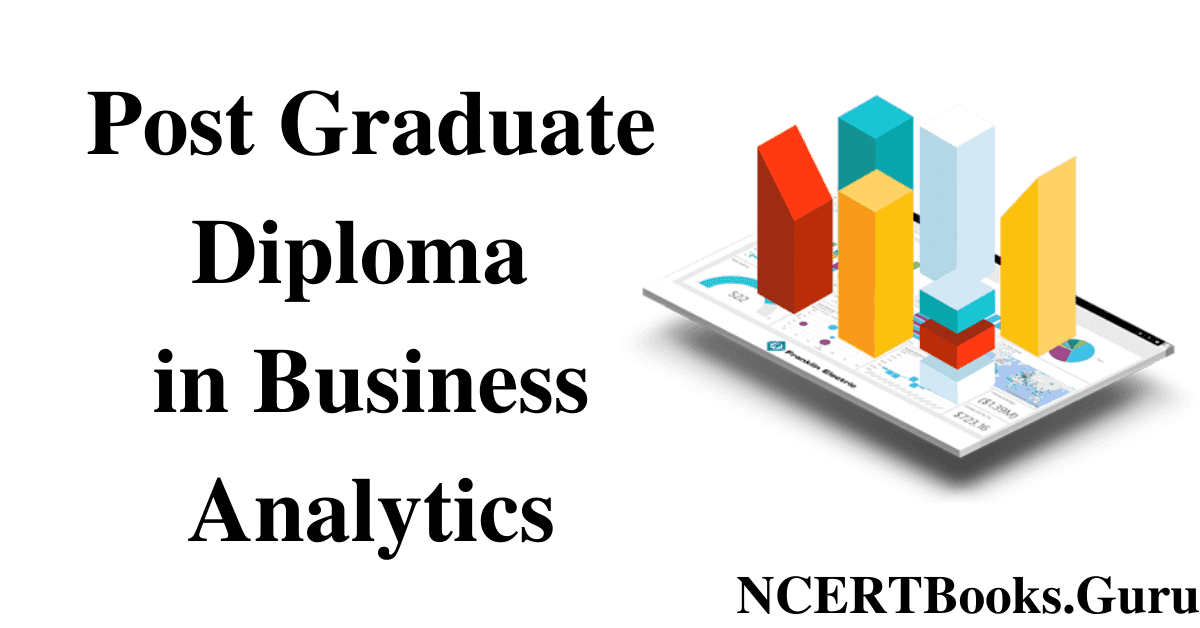 Post Graduate Diploma in Business Analytics